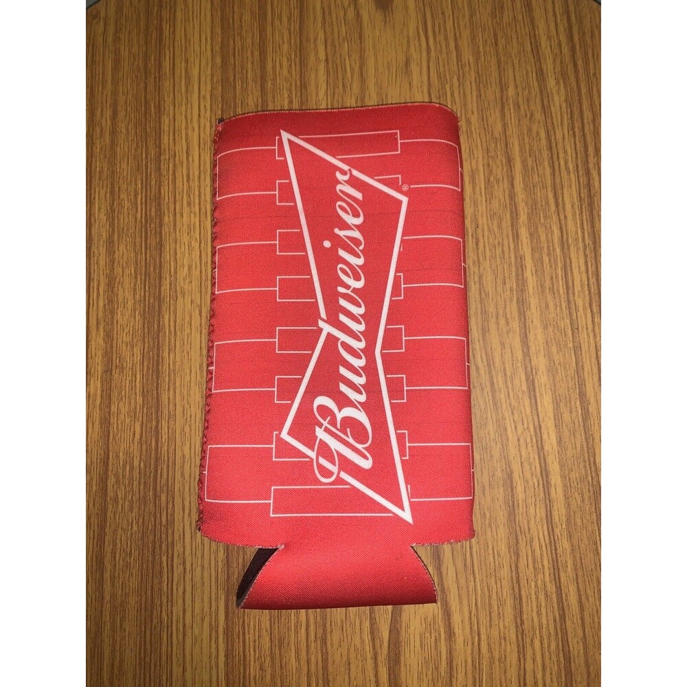 Budweiser Beer Can Insulator Coolie Hugger Cover | 24 oz Can